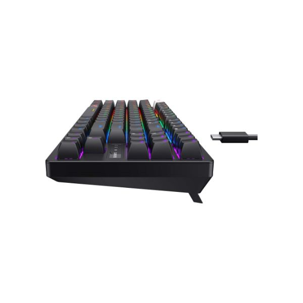 HAVIT KB892L BACKLIT 87 KEYS MECHANICAL GAMING KEYBOARD